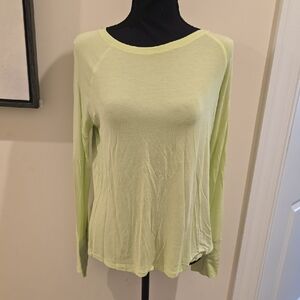 Aerie Light Green Long Sleeve Top